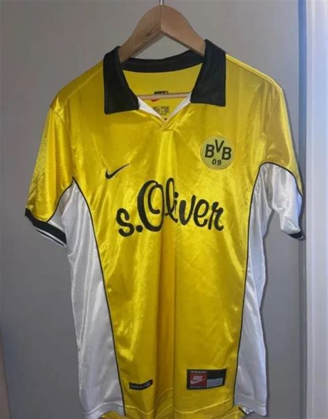 TRIKOT SHIRT JERSEY Borussia Dortmund BVB Nike 1998 